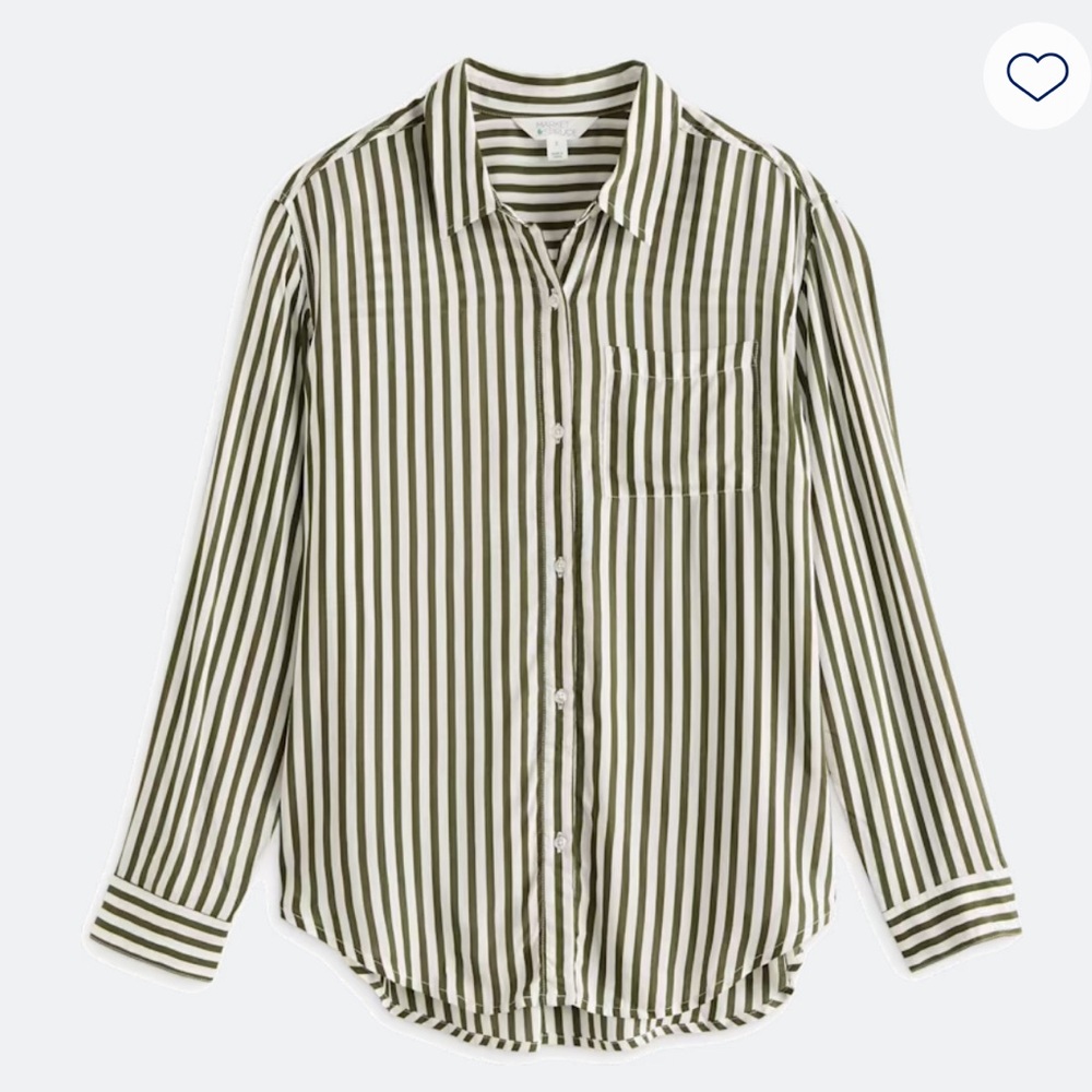 Market & Spruce Evelyn Button-Down Shirt XL